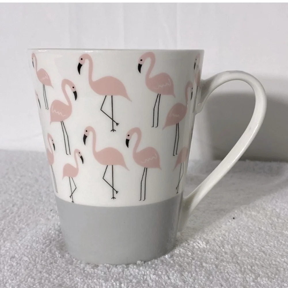Casa Signature Flamingo Print Mug